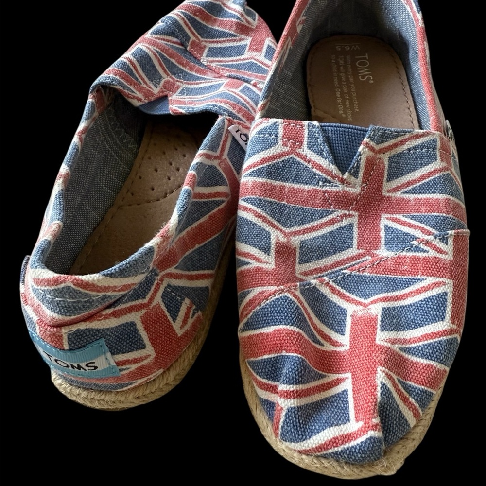Toms Union Jack Espadrilles